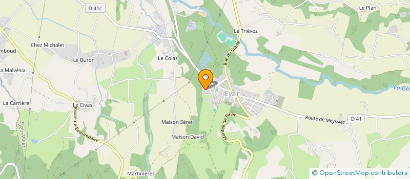 localisation de l'entreprise EQUINOXEMED à MONTSEVEROUX