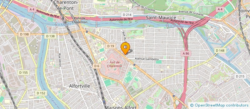 localisation de l'entreprise EQUINOXEPSY à MAISONS-ALFORT