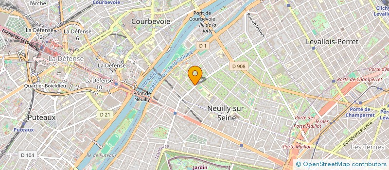 localisation de l'entreprise EQUINOXES à NEUILLY-SUR-SEINE