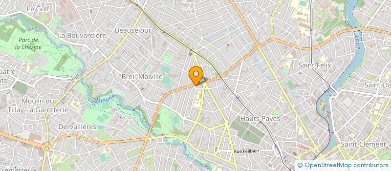 localisation de l'entreprise EQUIP ACC à NANTES