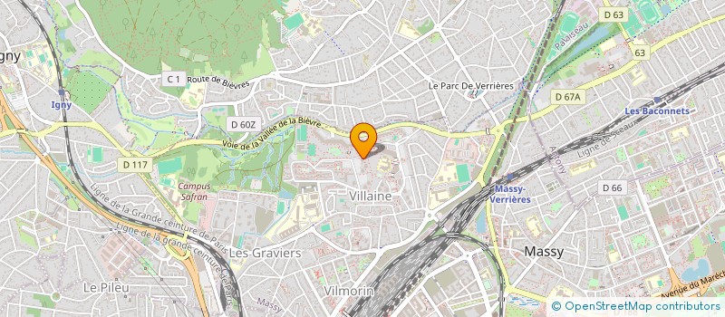 localisation de l'entreprise EQUIP AFRICA  MASSY