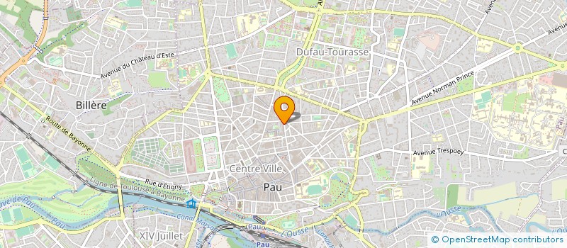 localisation de l'entreprise EQUIP AUTO à PAU