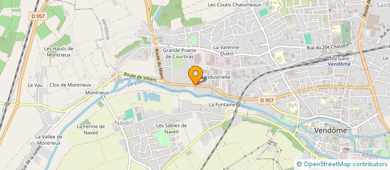 localisation de l'entreprise EQUIP AUTO  VENDOME