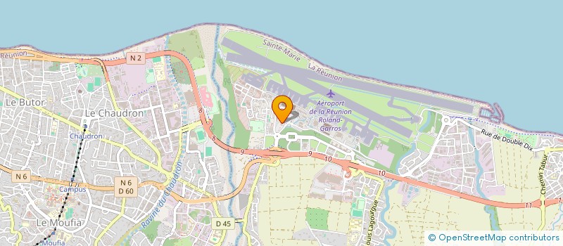 localisation de l'entreprise EQUIP'BOUTIQUE NORD  SAINTE-MARIE