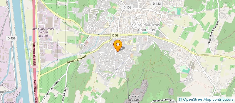 localisation de l'entreprise EQUIP'CHIC à SAINT-RESTITUT