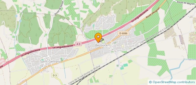 localisation de l'entreprise EQUIP & CO  BEZOUCE