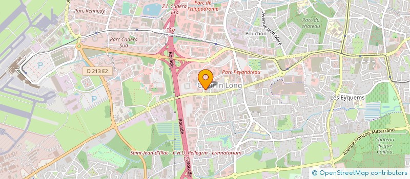 localisation de l'entreprise EQUIP'CUB  MERIGNAC