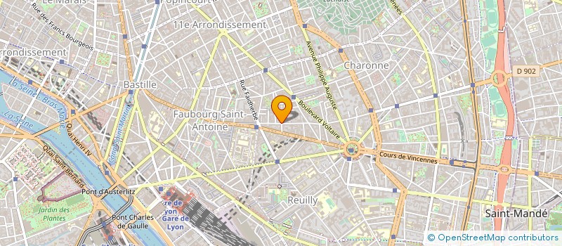 localisation de l'entreprise EQUIP'FROID à PARIS