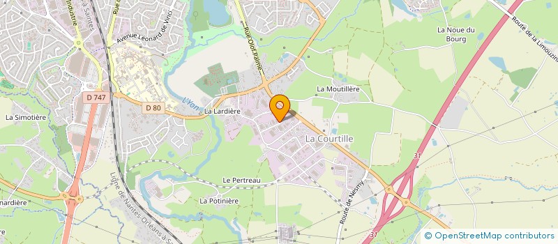 localisation de l'entreprise EQUIP-HOME à LA ROCHE-SUR-YON