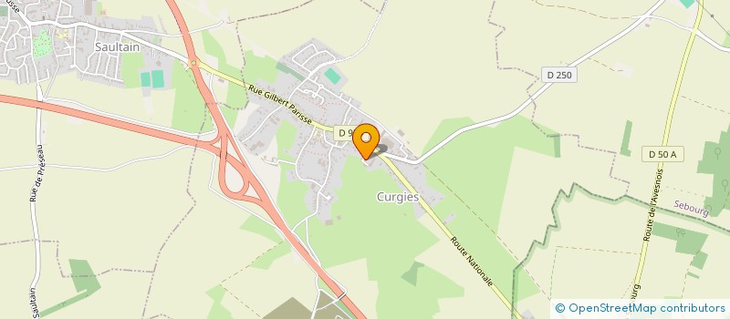 localisation de l'entreprise EQUIP'IMMO  CURGIES