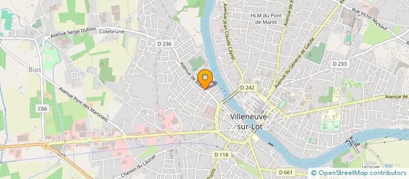 localisation de l'entreprise EQUIP INDUSTRIEL à VILLENEUVE-SUR-LOT