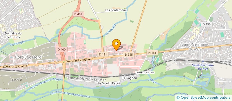 localisation de l'entreprise EQUIP'MAG à SAINT-GERMAIN-DU-PUY