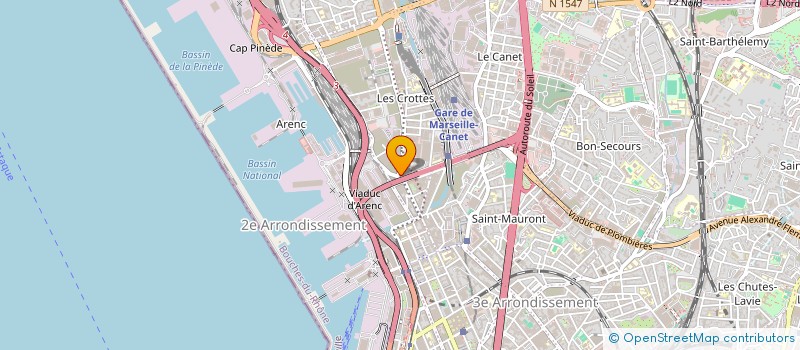 localisation de l'entreprise EQUIP'MAT A.A. ASTUCE LE LOUEUR DISCOUNT à MARSEILLE