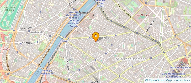 localisation de l'entreprise EQUIP & MOBILIER & COURRIER & INFOR à PARIS