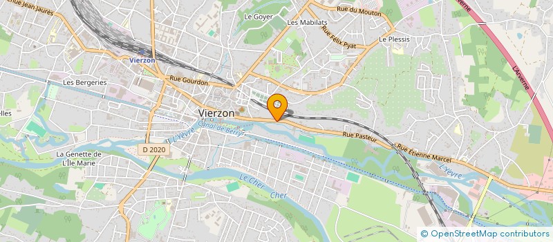 localisation de l'entreprise EQUIP'MOTORS  VIERZON