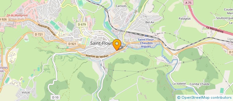 localisation de l'entreprise EQUIP'PROTECT à SAINT-FLOUR