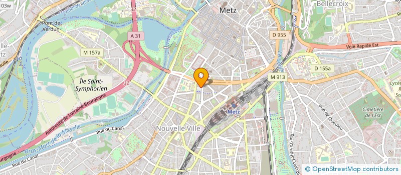 localisation de l'entreprise EQUIP RESTO à METZ