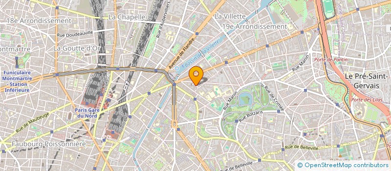 localisation de l'entreprise EQUIP SPACE à PARIS