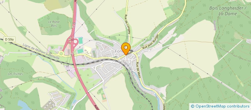 localisation de l'entreprise EQUIP SPORT  FONTOY