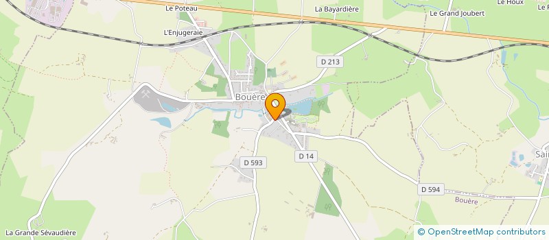 localisation de l'entreprise EQUIP'UTIL à BOUERE