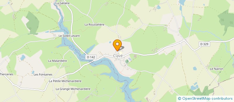 localisation de l'entreprise EQUIPAGE DU COTEAU  CLAVE