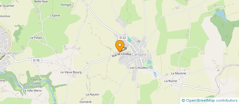 localisation de l'entreprise EQUIPAGE DU FOURGAULT à PLOUGUENAST-LANGAST