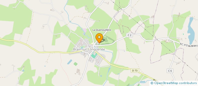 localisation de l'entreprise EQUIPAGE DU HAUT-ANJOU - ASSOCIATION LES GRANDES MAISONS  LONGUENEE-EN-ANJOU