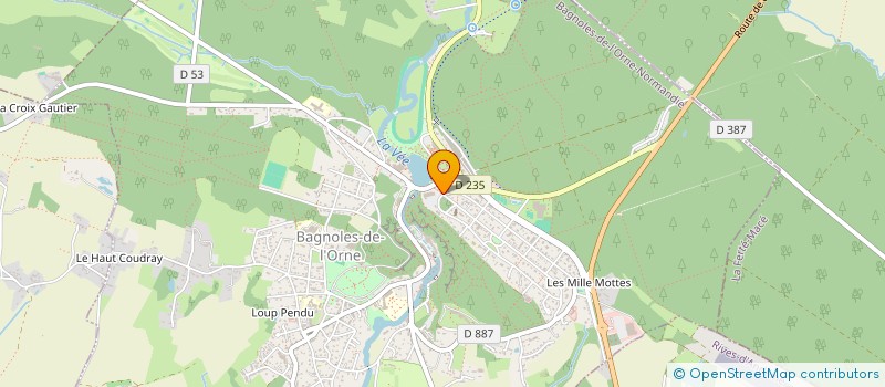 localisation de l'entreprise EQUIPAGES DES FUTAIES NORMANDES à BAGNOLES-DE-L'ORNE-NORMANDIE