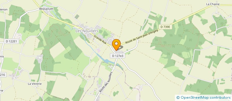 localisation de l'entreprise EQUIPAGRI MULTISERVICES  LES NOUILLERS