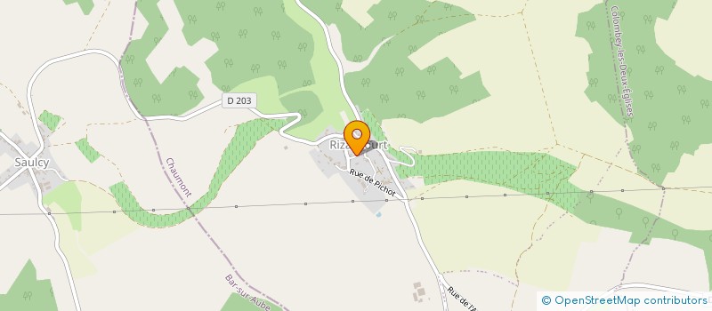 localisation de l'entreprise EQUIPAJOU SARL à RIZAUCOURT-BUCHEY