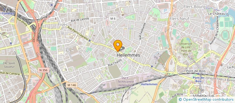 localisation de l'entreprise EQUIPAUTO SERVICES à LILLE
