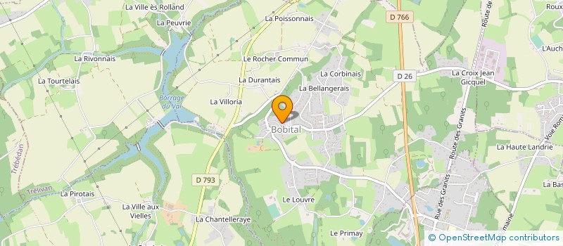 localisation de l'entreprise EQUIPE BOBITAL ANIMATION  BOBITAL