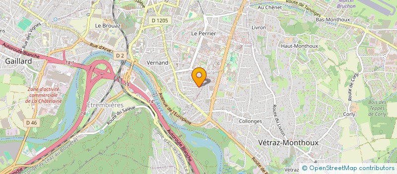 localisation de l'entreprise EQUIPE CERTIFIEE POUR L'ACCOMPAGNEMENT ET L'INTERVENTION RECOMMANDES EN AUTISME à ANNEMASSE