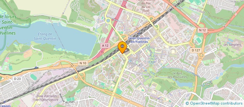 localisation de l'entreprise EQUIPE D'HOSPITALITE POUR ADULTES DETERMINES DE PARIS OUEST à MONTIGNY-LE-BRETONNEUX