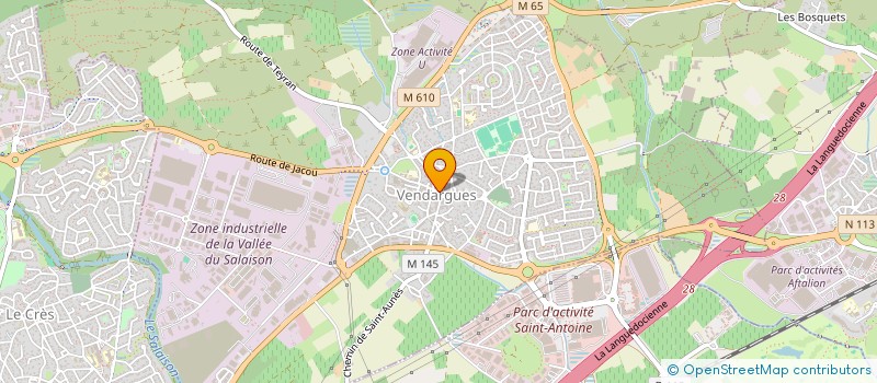 localisation de l'entreprise EQUIPE DE SOINS PRIMAIRE DE VENDARGUES à VENDARGUES