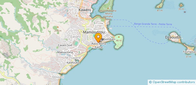 localisation de l'entreprise EQUIPE DE SOINS PRIMAIRES COORDONNES AU COEUR DE MAMOUDZOU à MAMOUDZOU