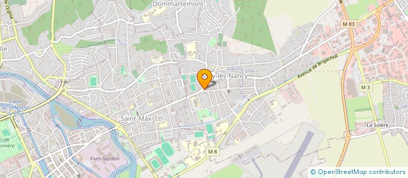 localisation de l'entreprise EQUIPE DE SOINS PRIMAIRES DE DOMMARTEMONT ESSEY-LES-NANCY SAINT-MAX  ESSEY LES NANCY