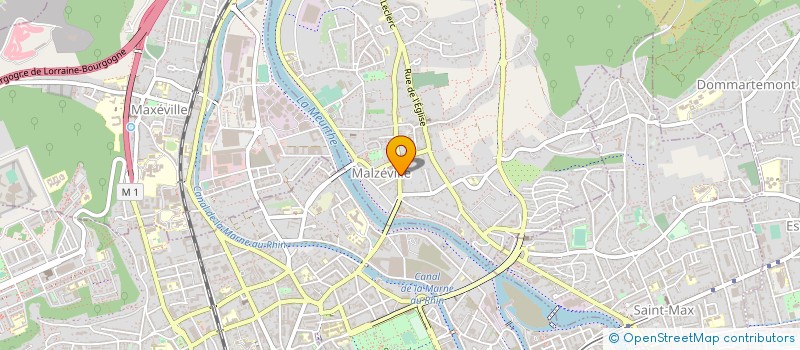 localisation de l'entreprise EQUIPE DE SOINS PRIMAIRES DE MALZEVILLE  MALZEVILLE