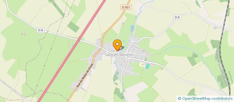 localisation de l'entreprise EQUIPE DE SOINS PRIMAIRES DE SAULCES-MONCLIN  SAULCES-MONCLIN