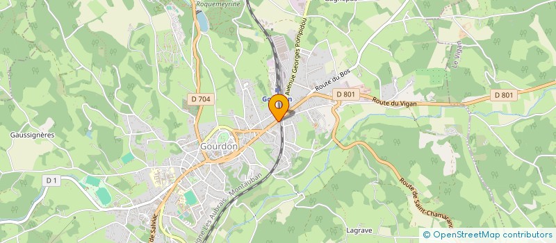 localisation de l'entreprise EQUIPE DE SOINS PRIMAIRES GOURDON BOURIANE à GOURDON