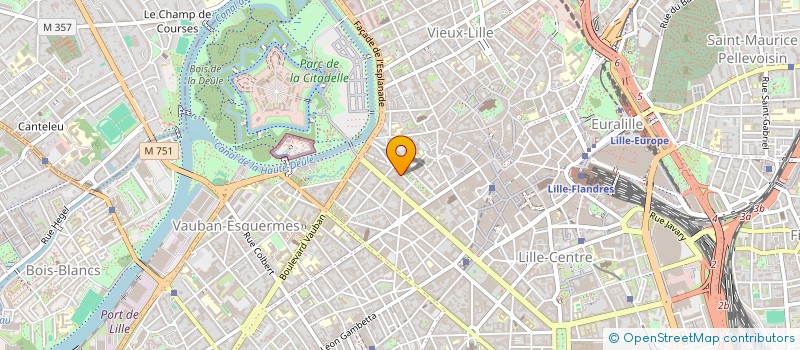 localisation de l'entreprise EQUIPE DE SOINS SPECIALISES DE PEDIATRIE DES HAUTS-DE-FRANCE à LILLE
