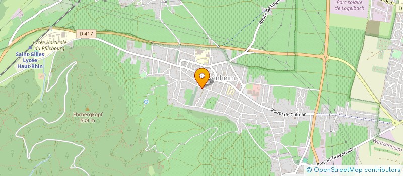 localisation de l'entreprise EQUIPE & DEVELOPPEMENT  MUNSTER