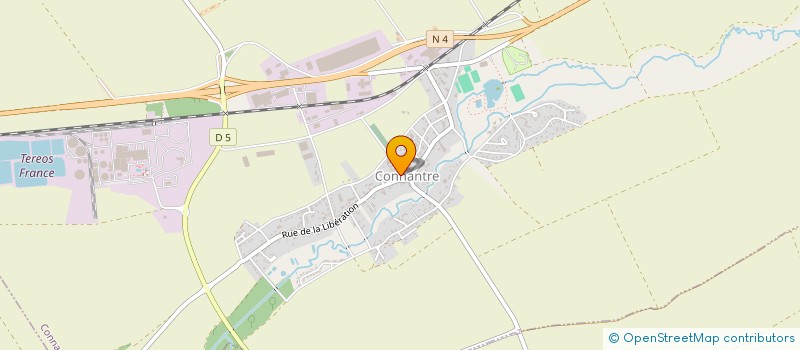 localisation de l'entreprise EQUIPE FOURNIL  CONNANTRE