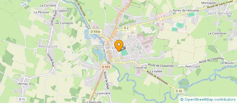 localisation de l'entreprise EQUIPE GAGNANTE à PONT-DE-VAUX