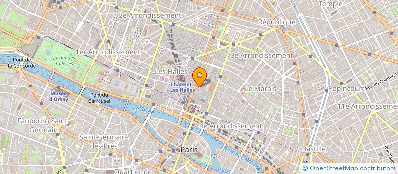 localisation de l'entreprise EQUIPE-INTERACTIVE.COM  PARIS