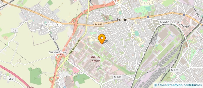 localisation de l'entreprise EQUIPE MONAC 1 à LILLE