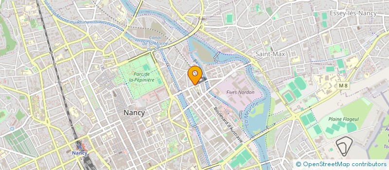 localisation de l'entreprise EQUIPE ORGANISATRICE DU WORKSHOP ARCHITECTONIK  NANCY