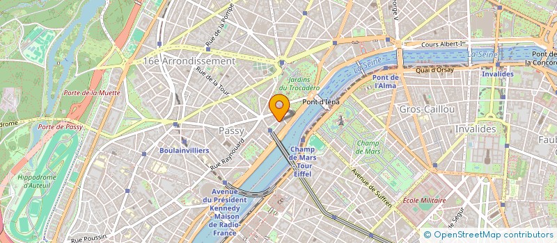 localisation de l'entreprise EQUIPE PHARMA OVALIE  PARIS