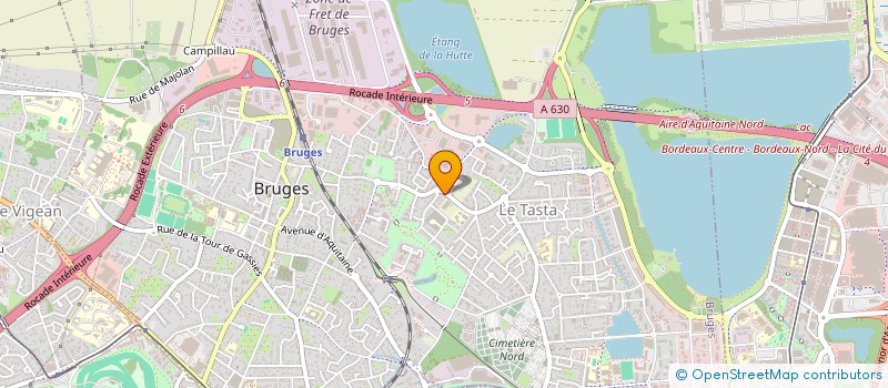 localisation de l'entreprise EQUIPE PITBULL BORDEAUX  (E.P.B) à BRUGES