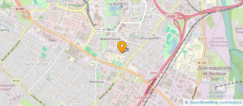 localisation de l'entreprise EQUIPE PLURIDISCIPLINAIRE à TOULOUSE